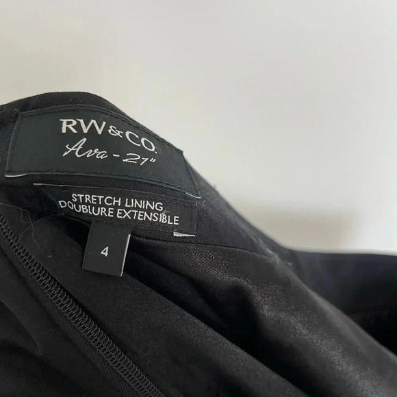 RW&CO Ava 21 charcoal gray Skirt - Picture 3 of 5